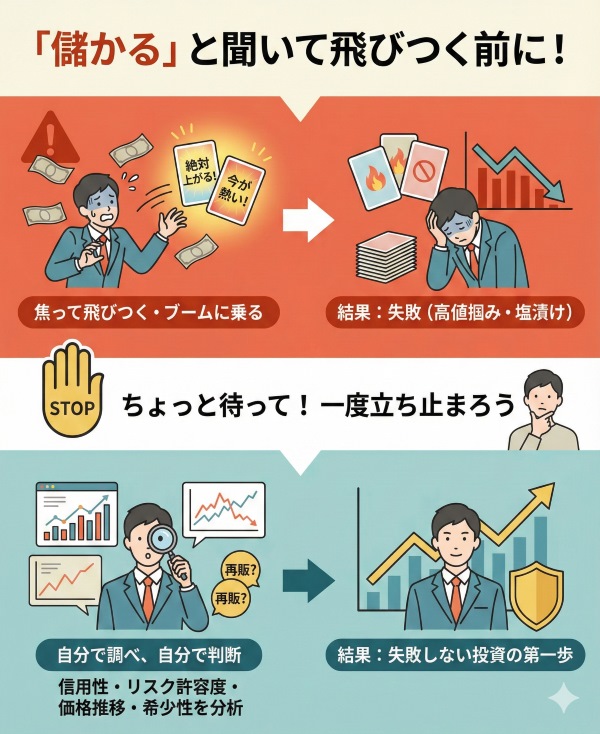 「儲かる」と聞いて飛びつく前に考えるべきこと