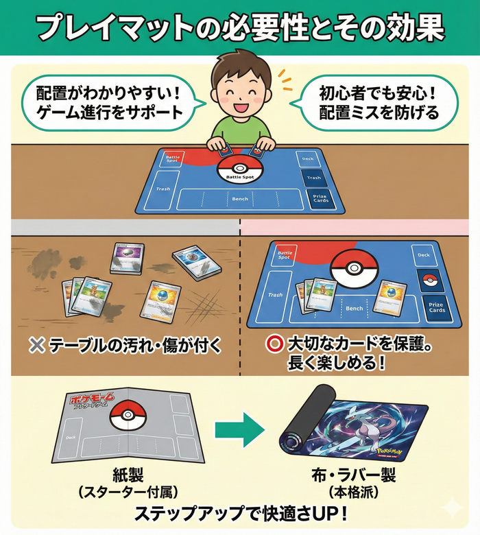 プレイマットの必要性とその効果