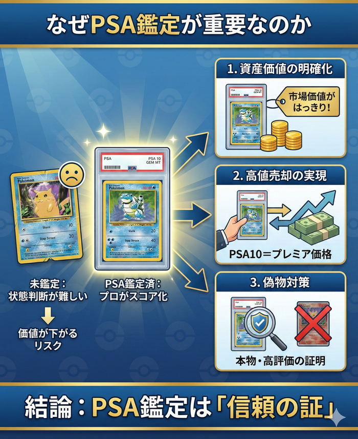 なぜPSA鑑定が重要なのか