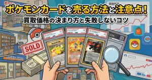 ポケモンカードを売る方法と注意点！買取価格の決まり方と失敗しないコツ