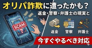 オリパ詐欺に遭ったかも？返金・警察・弁護士の現実と今すぐやるべき対応